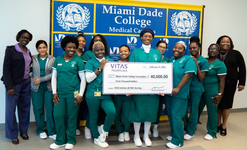 VITAS Invests in Future Nurses With Miami Dade Scholarship VITAS