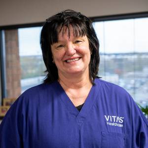 A VITAS hospice aide